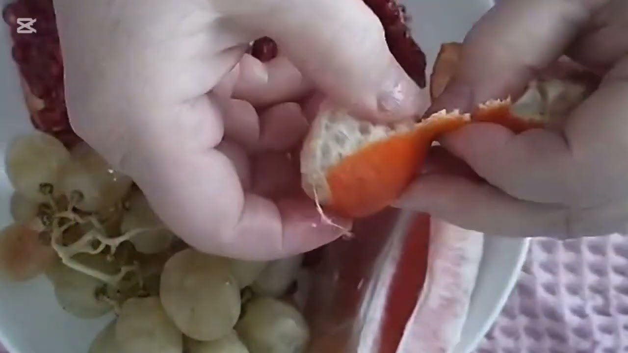 АСМР Фруктовая тарелка | Хруст и чавканье. /ASMR Fruit Plate | Crunchy Eating Sounds /