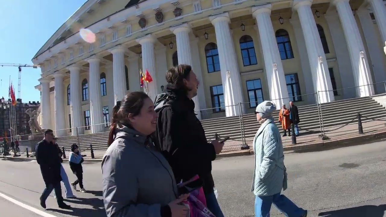 Парад ледоколов в день съёмок сериала 