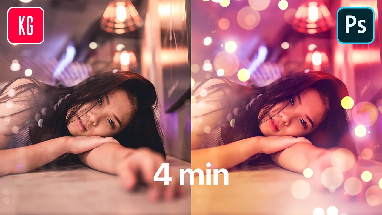 Bokeh Effect In Photoshop | Photoshop Darslari | Фотошоп дарслари