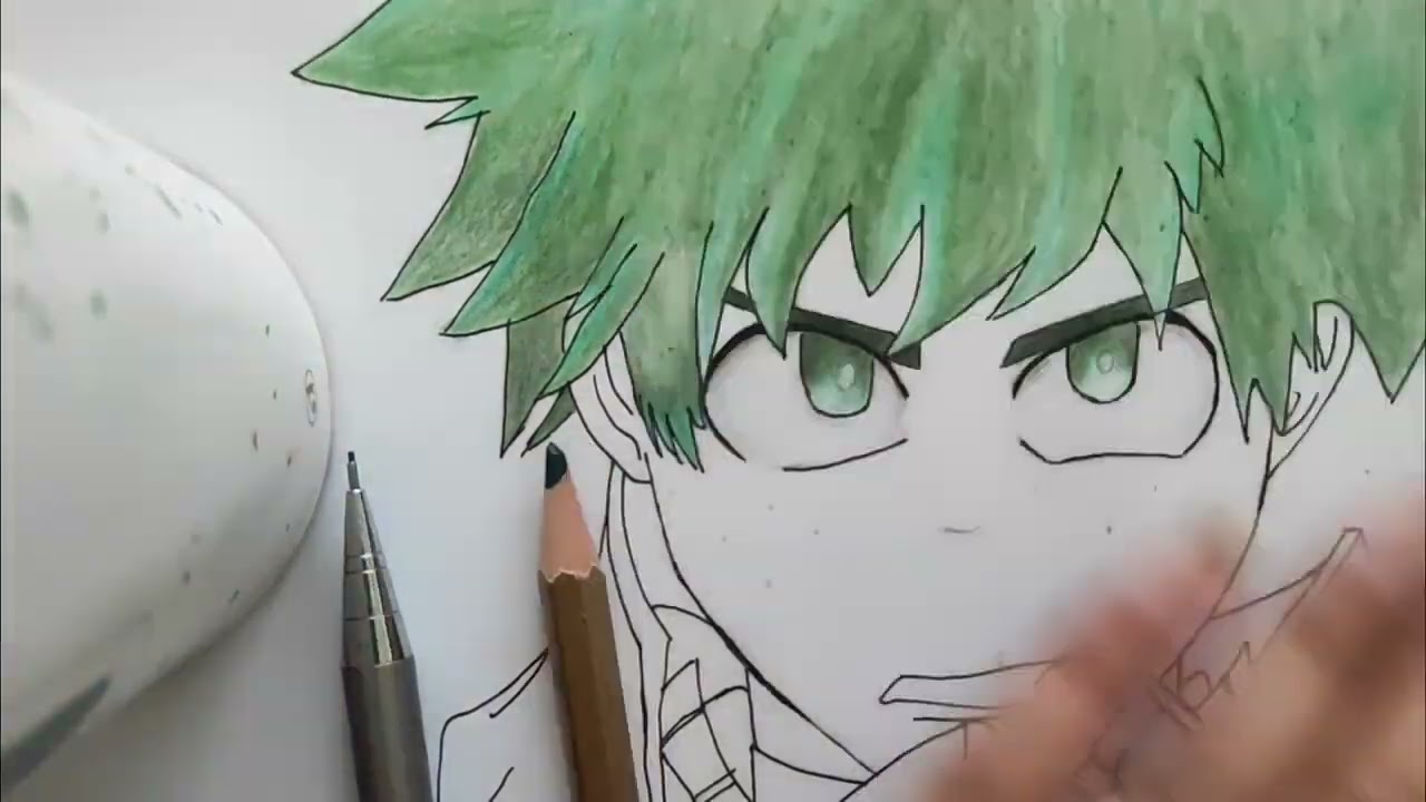 Изука Мидория. Drawing🎨