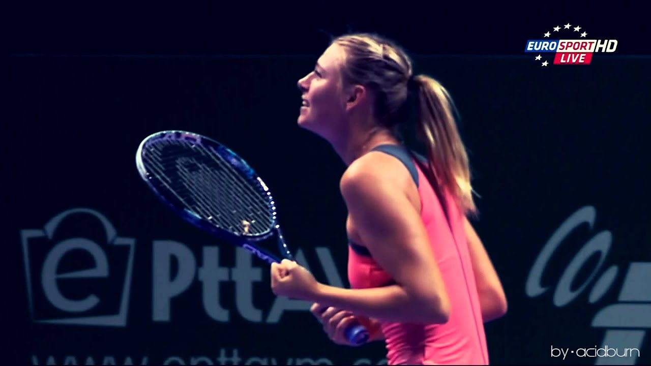 Maria Sharapova at WTA Championships Istanbul 2012  What an expression!!!  part 2