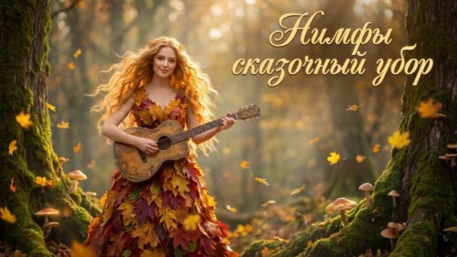 Нимфы сказочный убор