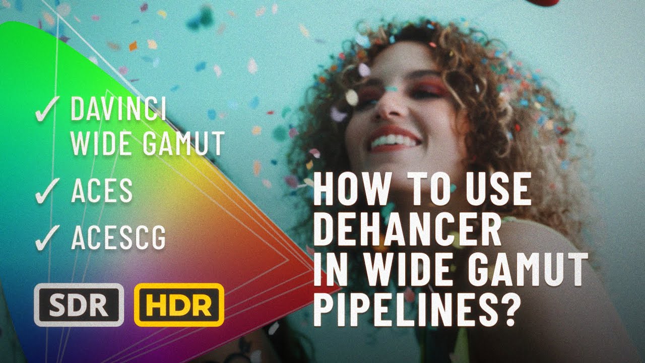 How To Use Dehancer In Wide Gamut Environments And Color Pipelines | Full Tutorial (HDR)