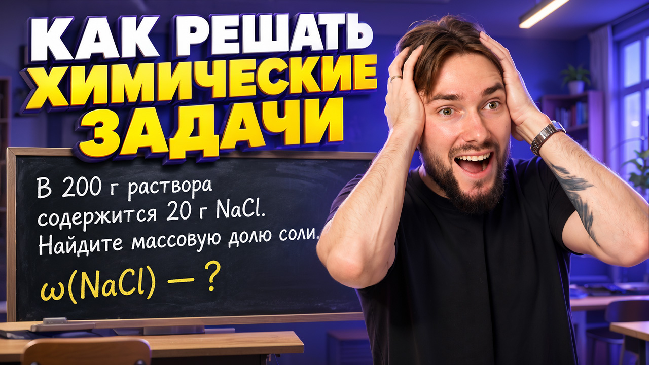 Как решать химические задачи? Теория + практика | Денис Марков | Умскул