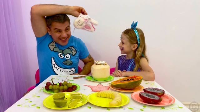Настя учит цифры и считает от 1 до 10! Обучающая игра