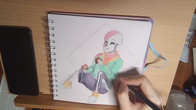 Candy Sans белые ночи(white Nights) #undertale #sans #candytale #candysans #традишка #art