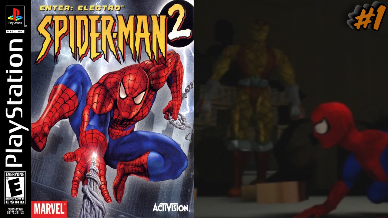 Spider-Man 2: Enter Electro (PS1) [Vector] - Прохождение #1