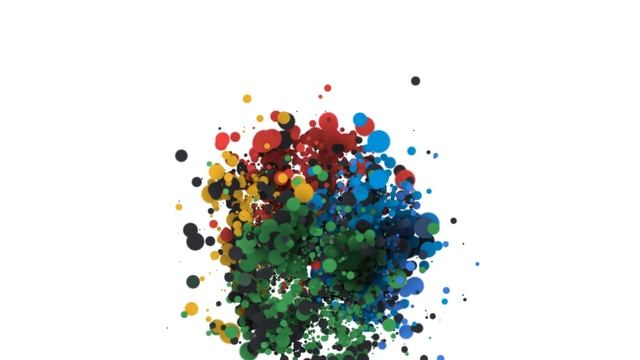 L1 / Logo Animation Particle / Анимация лого из частиц