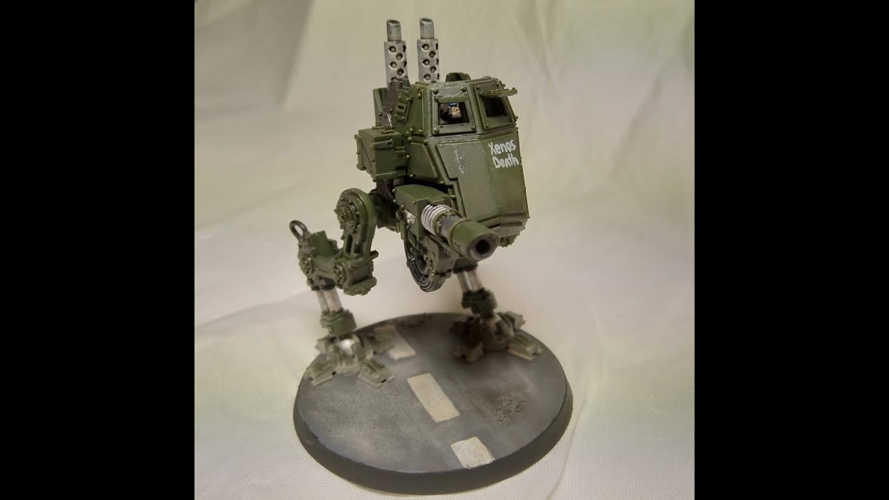 Как собиралась сталь. WH40k Sentinel.