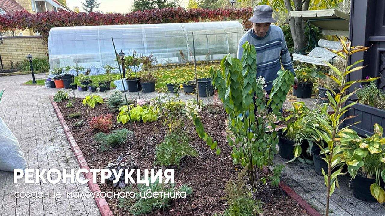 Реконструкция сада