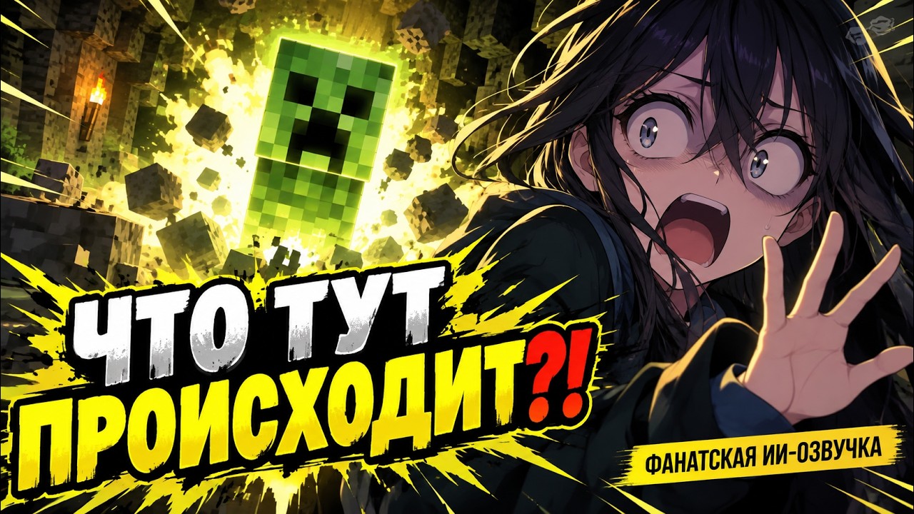 Ado играет в Minecraft — полный стрим на русском от 21.09.2026 | фанатская ИИ-озвучка