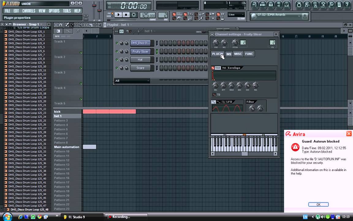 House Beat Making In FL Studio 9 With ANDREY DJACKONDA