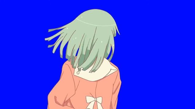 Футаж аниме тянка