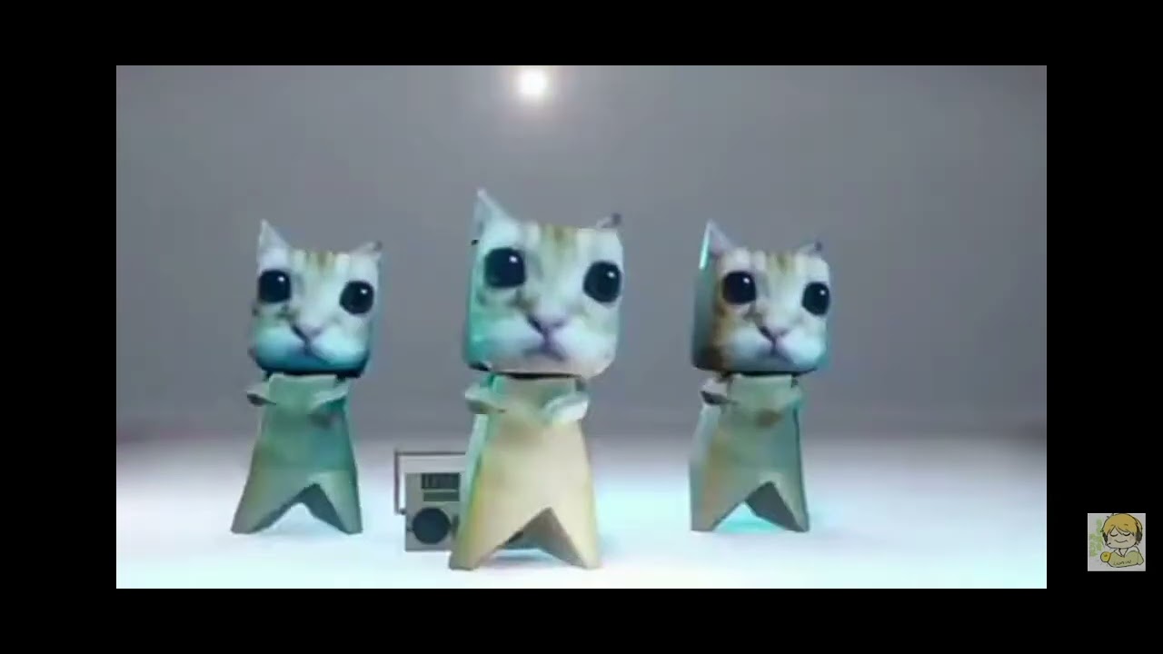 коты флексят под музыку шни шна шнапи