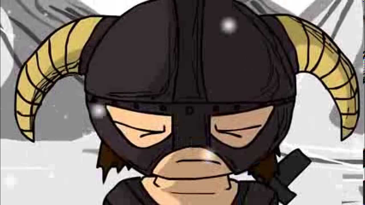 Skyrim - 3 Мультфильм
