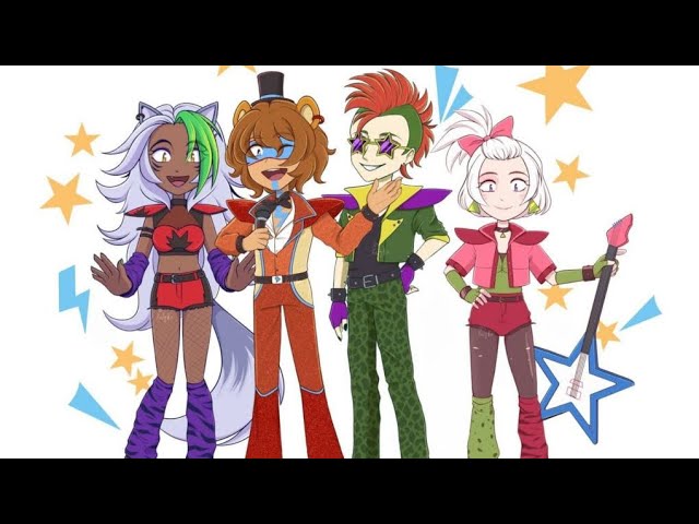Fnaf 9 все персонажи🐺+🐻+🐊+🐥=Friends.