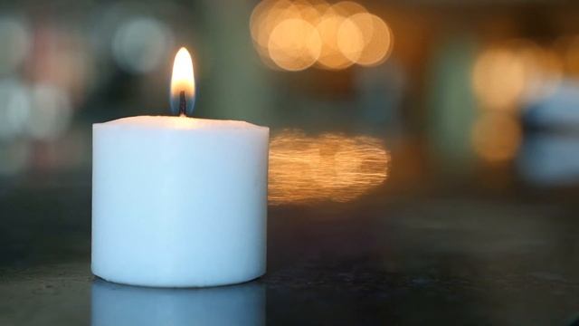 Видео для монтажа горящая свеча