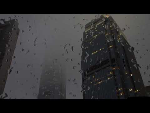 Rain, Wind, Clouds In The City 1hour Asmr || дождик, ветер, тучки в городе 1ч.