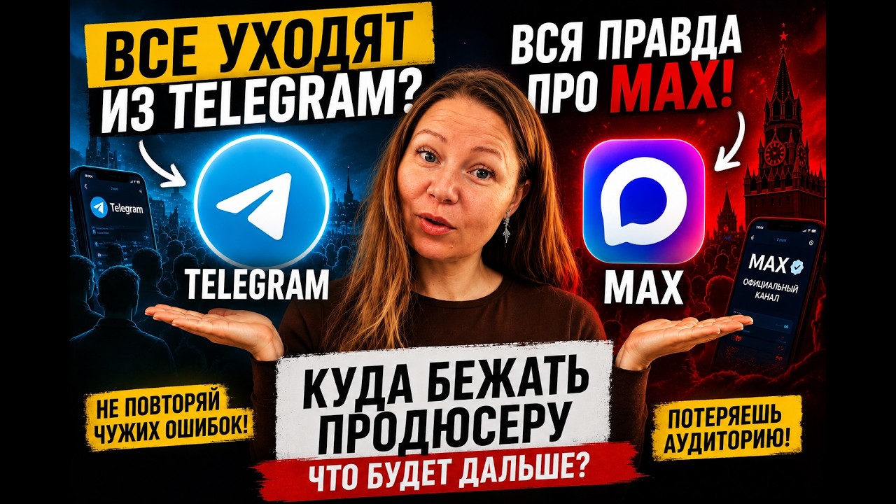 Все уходят из Telegram в MAX? Или это очередная страшилка?