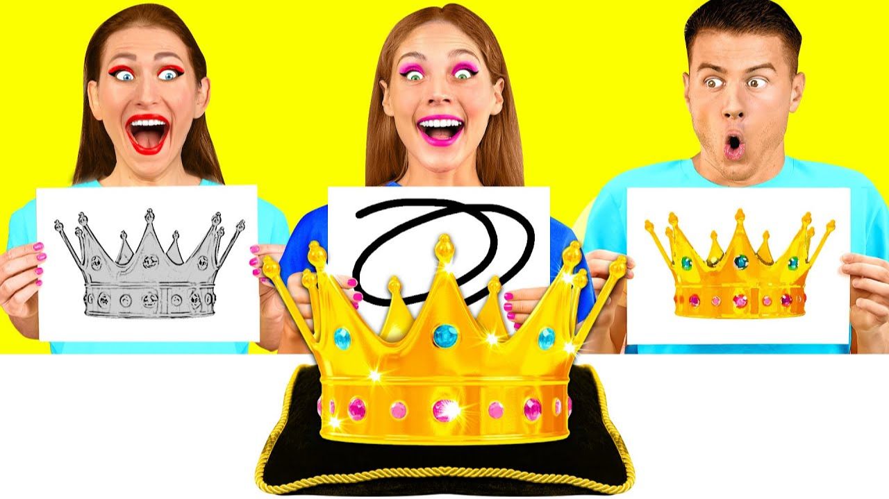 Кто Лучше Нарисует Предмет, Получит Его # Смешные Моменты от Fun Teen
