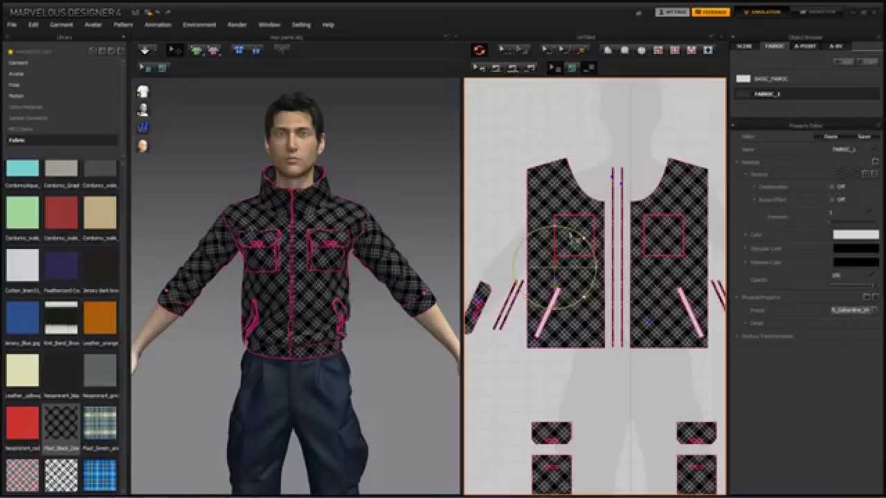 marvelous designer demo
