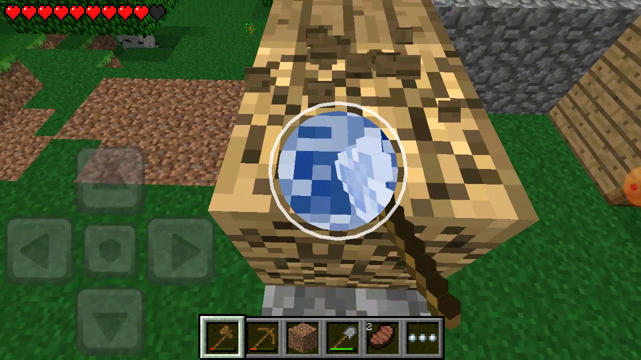 Играю в Minecraft.... ВЗОРВАЛСЯ КРИПЕР!!!!