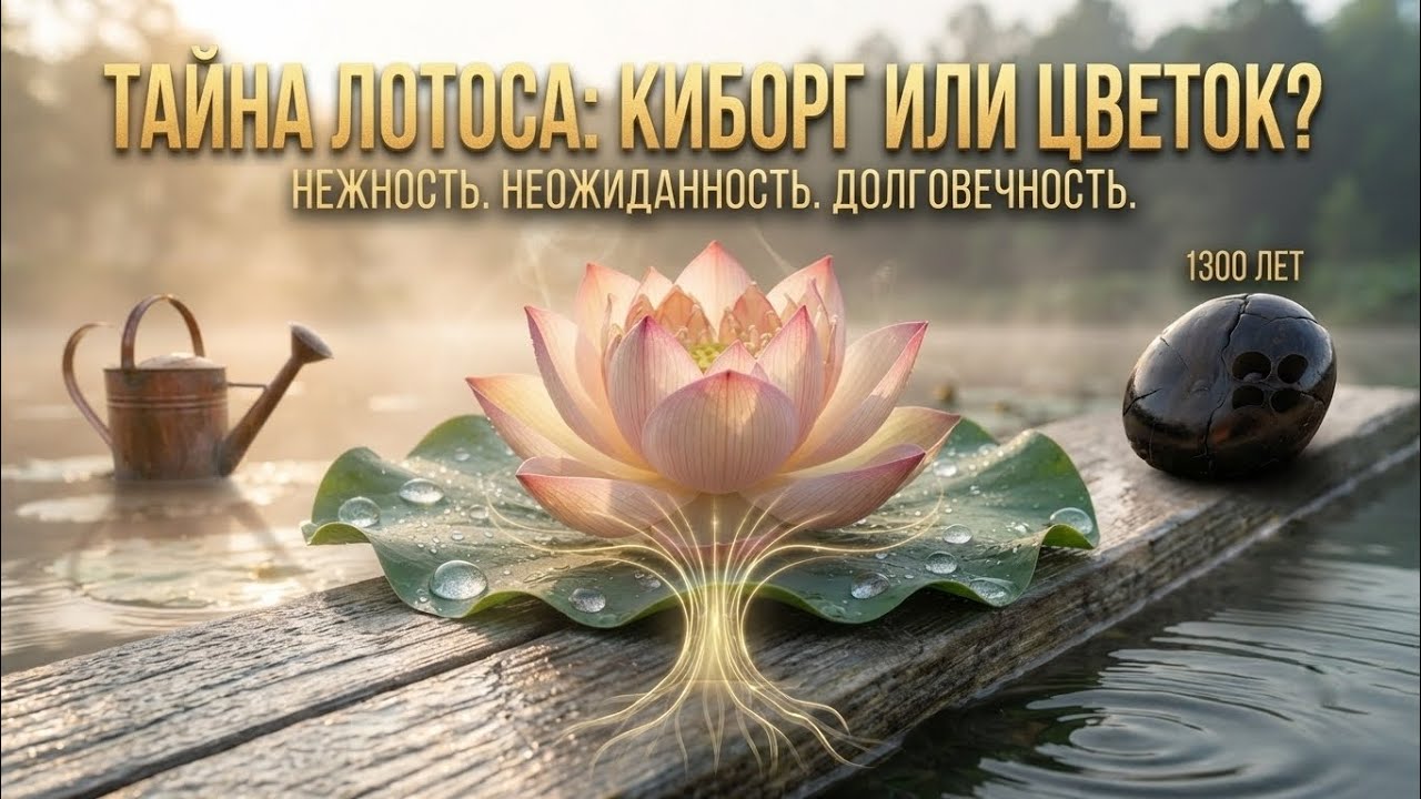 Лотос: Растение с 'суперспособностями' или просто нежный цветок?