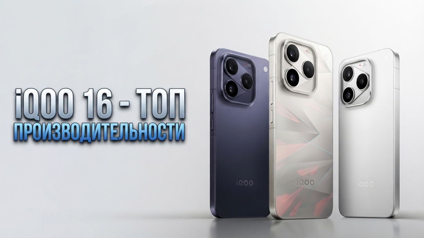 ВЫШЕЛ IQOO 16 - 5.5 МЛН БАЛЛОВ В ANTUTU!
