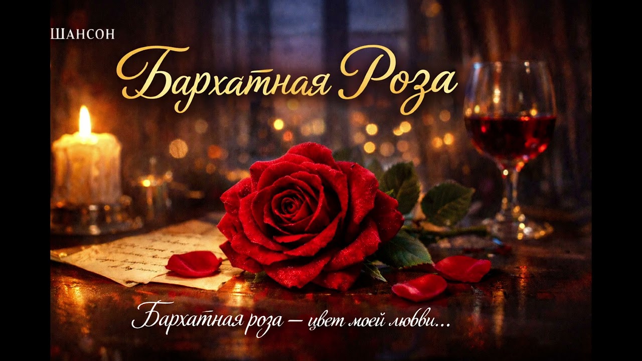Бархатная Роза 🌹 | Душевный Шансон про Любовь | Новая песня 2026