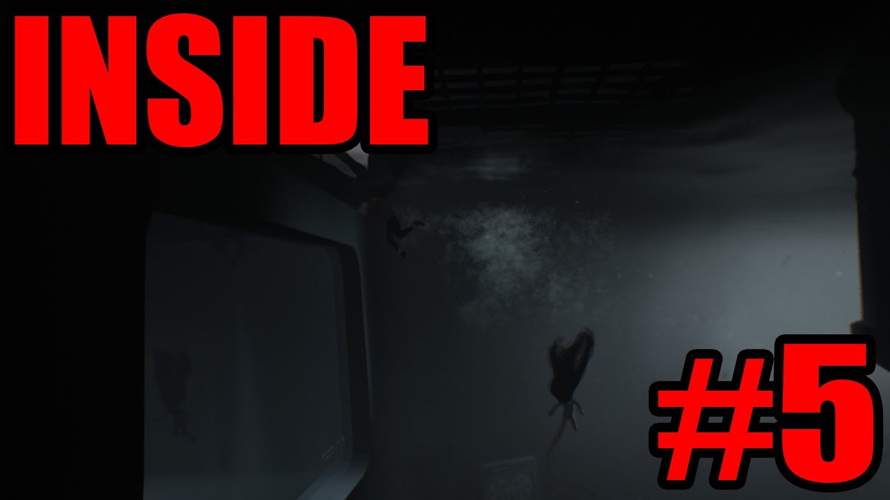 5 часть прохождение INSIDE - уплываем от голой брюнетки