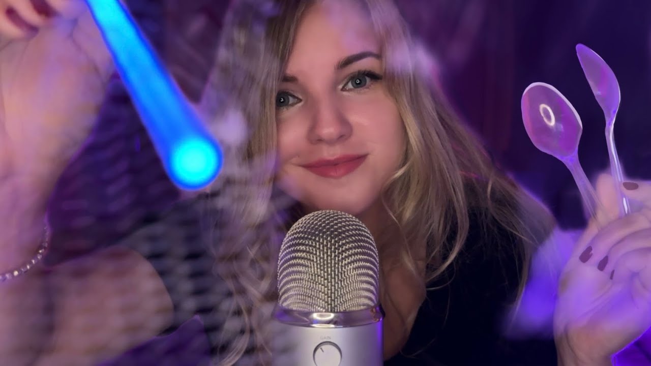 100 ТРИГГЕРОВ ЗА 30 МИНУТ - АСМР ДЛЯ СНА 😴 100 ASMR TRIGGERS IN 30 MINUTES