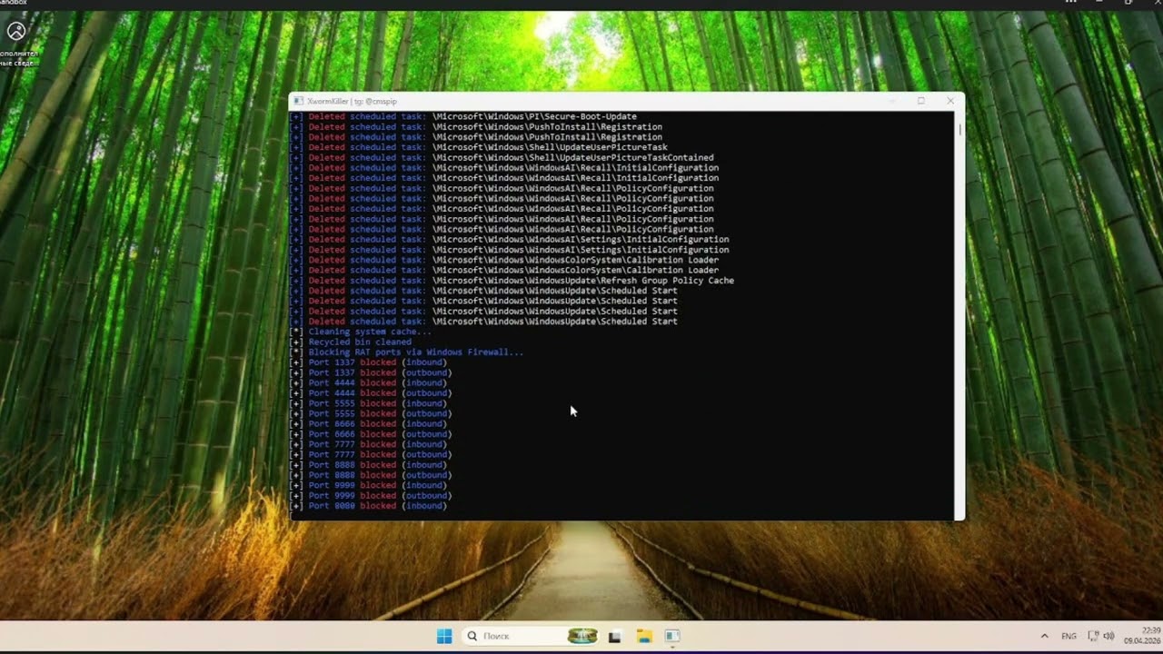 XwormKiller – удаляем XWorm RAT за 2 минуты