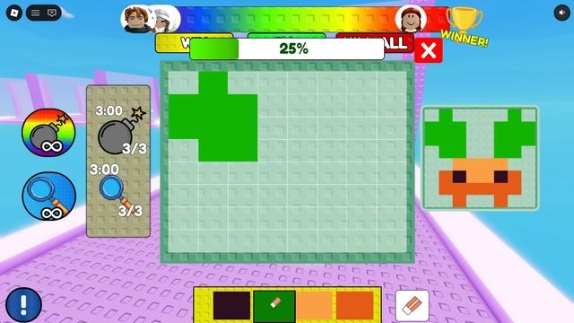 ПОВТОРИ ПИКСЕЛЬНУЮ КАРТИНУ, ЧТОБЫ ПРОЙТИ! Roblox Paint It! Pixel Obby