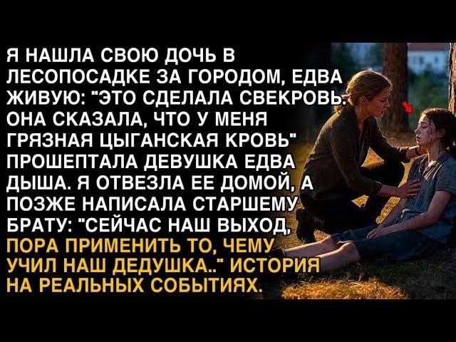Я РЫДАЛ ЧИТАЯ ЭТО! Я НАШЛА ДОЧЬ В ЛЕСУ ЕДВА ЖИВУЮ — ОНА ПРОШЕПТАЛА “ЭТО СДЕЛАЛА СВЕКРОВЬ…”