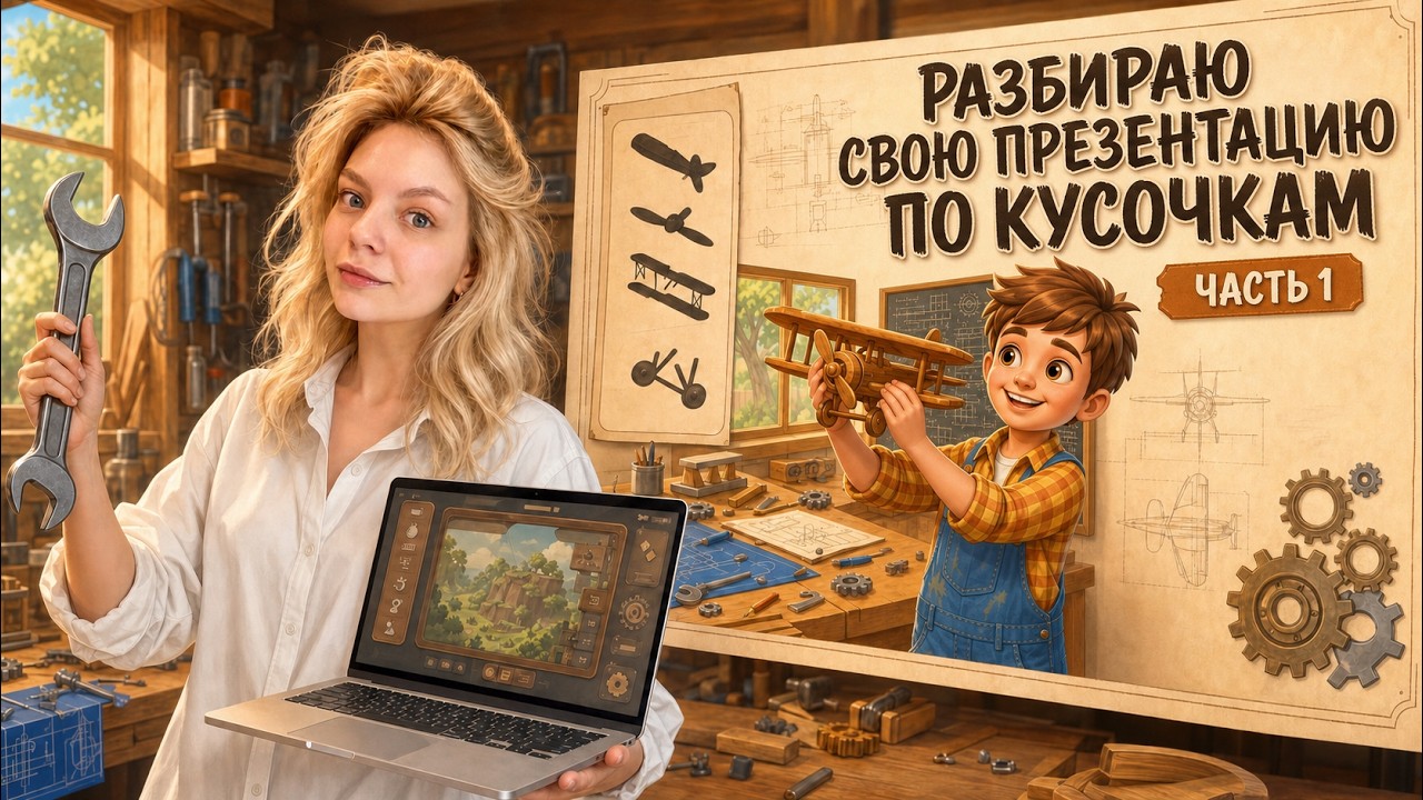 Создание интерактивной презентации «инженер Макс» - 1 часть