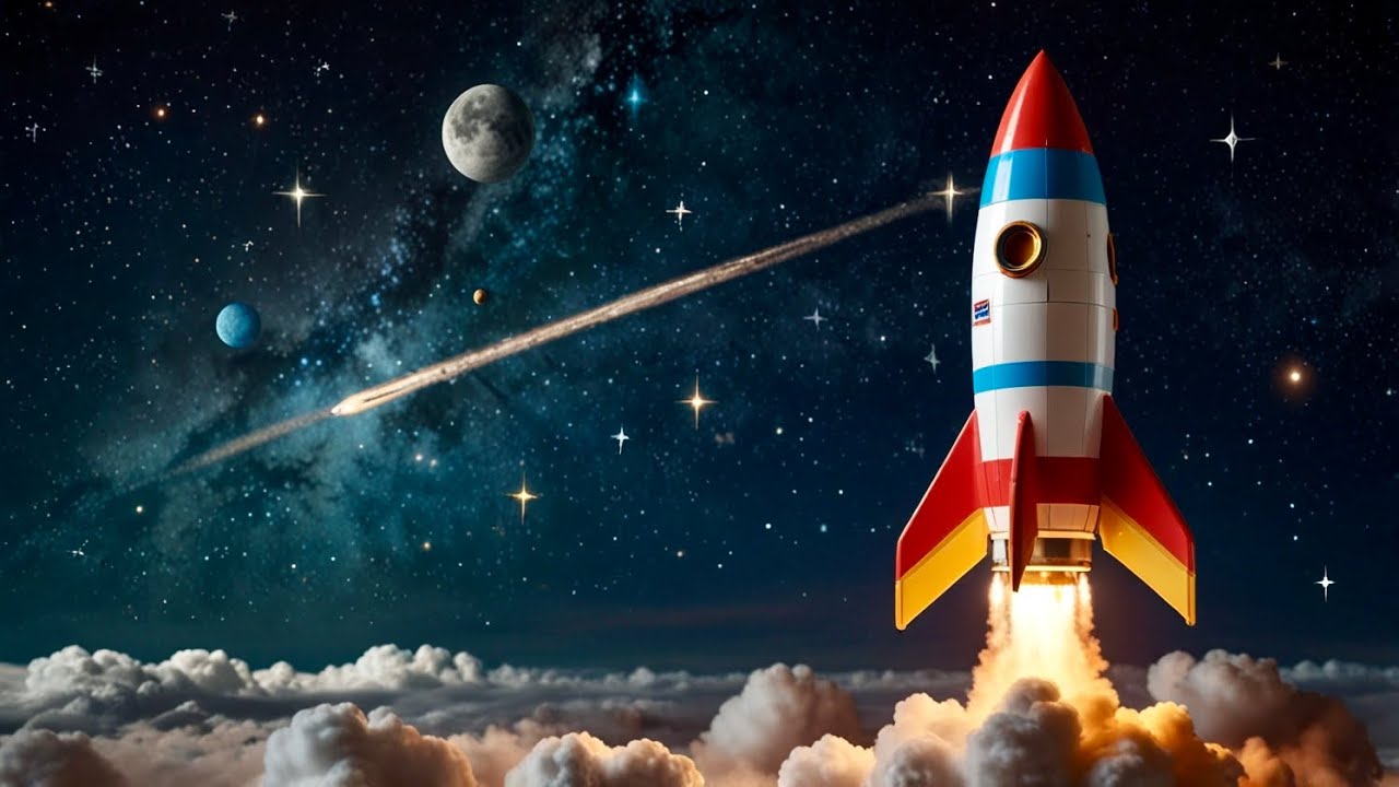 Про космічну ракету дітям. Цікавий космічний транспорт для дітей українською мовою.