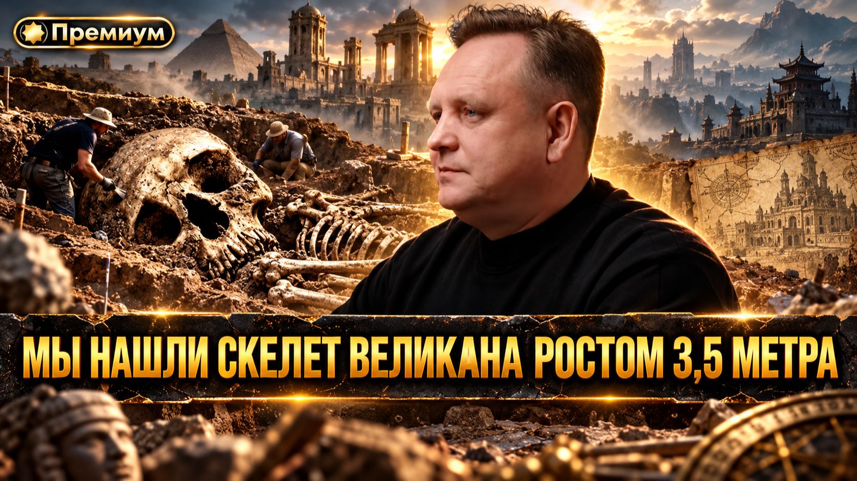 Олег Павлюченко | МЫ НАШЛИ СКЕЛЕТ ВЕЛИКАНА РОСТОМ 3,5 МЕТРА