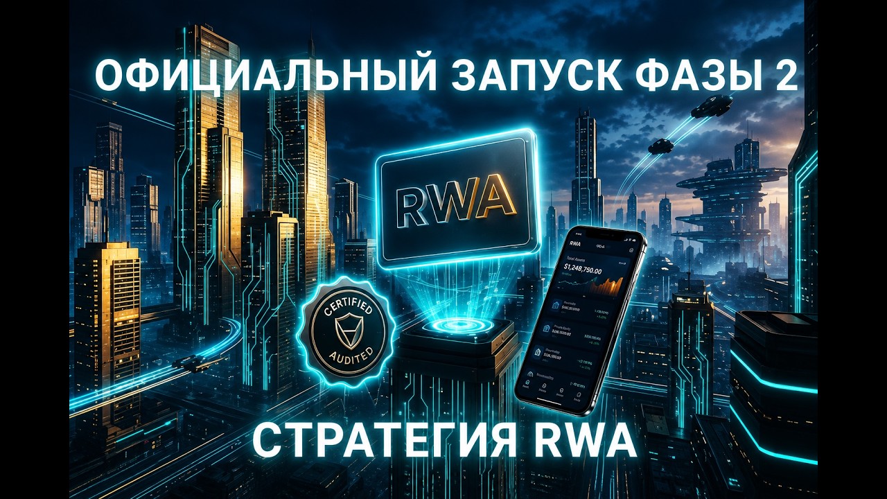 🎯 RWA NFT Официальный запуск Фазы 2 и стратегия RWA 🤩