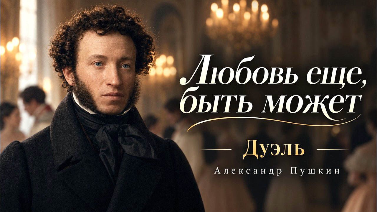 Александр Пушкин - Любовь еще быть может нейро клип