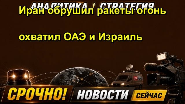 Иран обрушил ракеты огонь охватил ОАЭ и Израиль