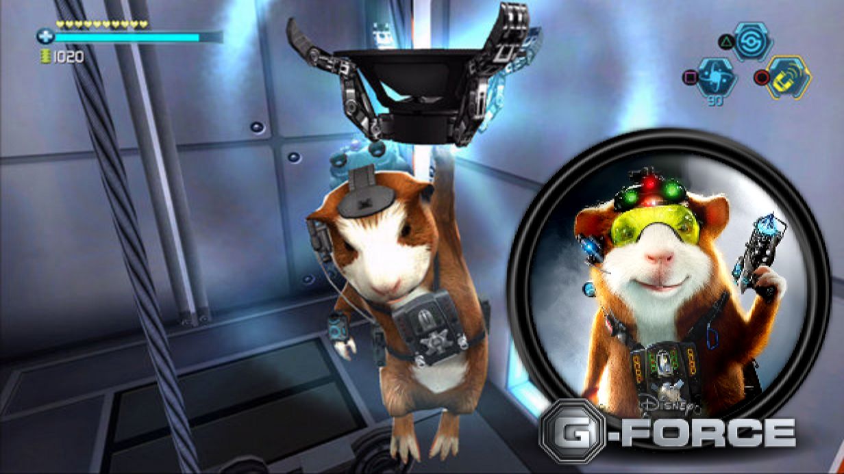 Техника громит штаб-квартиру G-Force