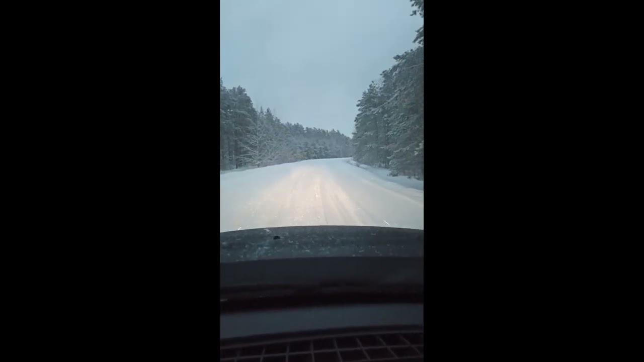 Заснеженные дороги. Февраль 2022. 03.02.2022