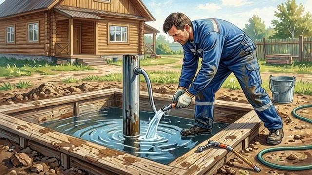 Как сделать домик для скважины из бруса своими руками