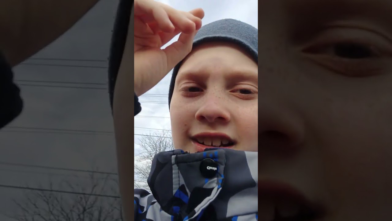 простите не записался звук но на нас напал алкаш