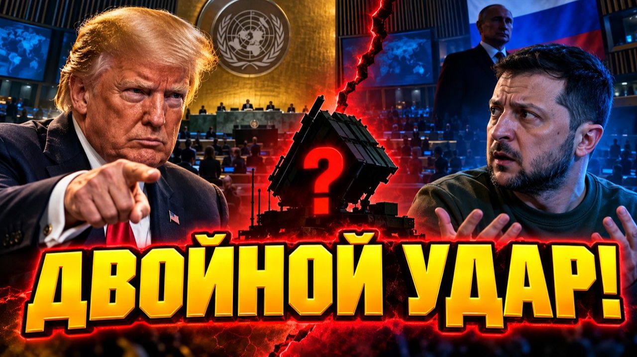 ДВОЙНОЙ НОКАУТ Как Трамп и ООН унизили Киев на глазах у всего мира!