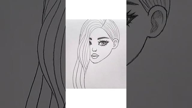 Топ 10 Рисунок Девушек Карандашом | Как Нарисовать Красивых Девушек | Miss Fatima - Art
