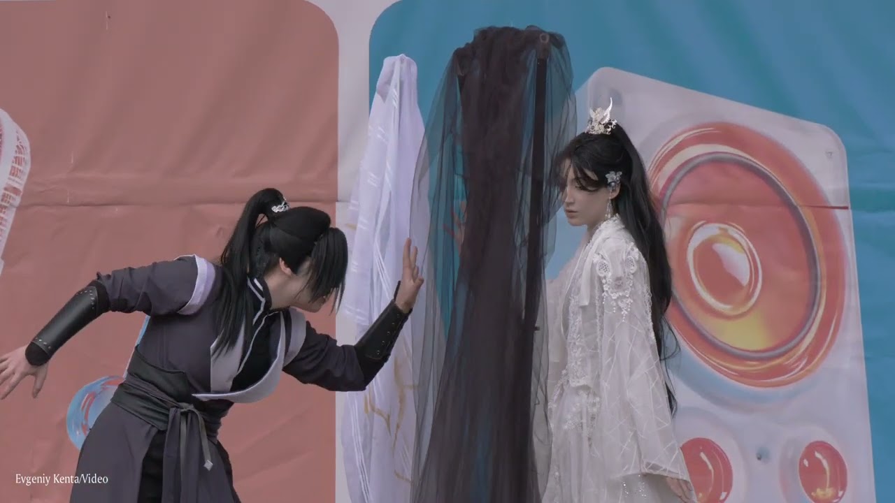 Cosplay Defile - White, Creta - Хаски и его учитель белый кот - Мо Жань, Чу Ваньнин