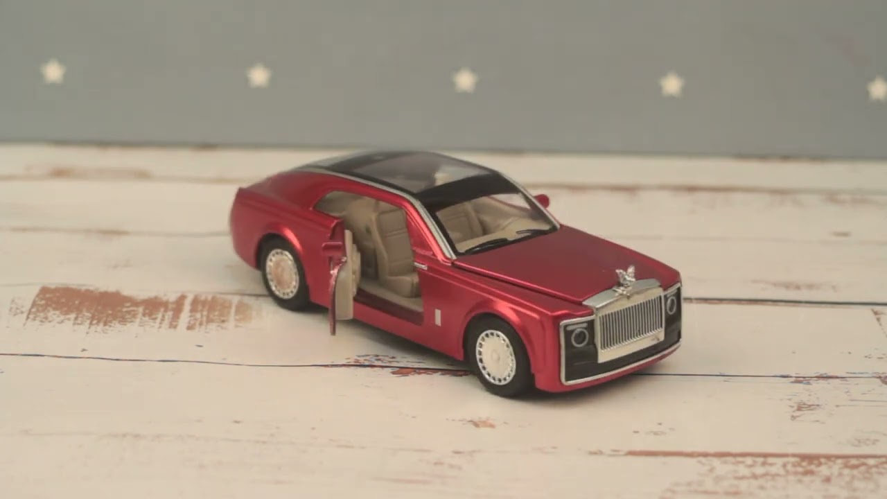Автомобиль Kings Toy инерционный световые звуковые эффекты металлический 1:36