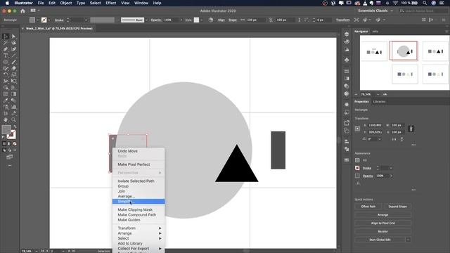 2.4. Упражнение в Adobe Illustrator | Иллюстратор уроки для начинающих