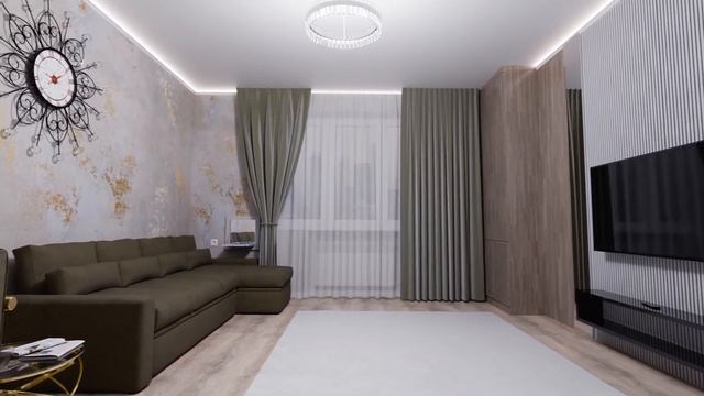 Зал визуализация интерьера в blender Hall interior visualization in blender